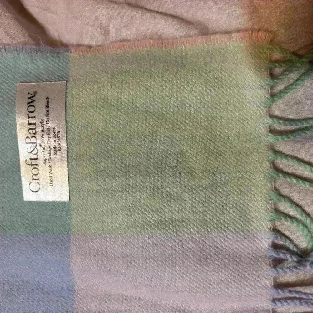 Croft & Barrow Acrylic Scarf Multicolored